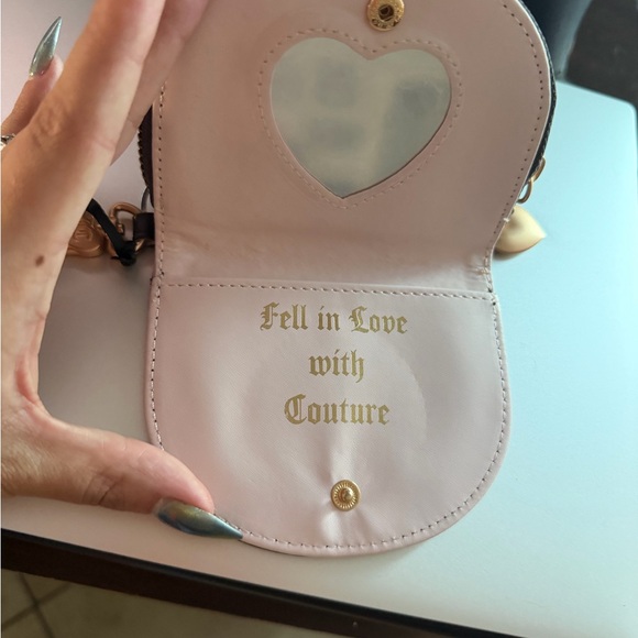 Juicy Couture Cream and Brown Coin Purse - Picture 5 of 5